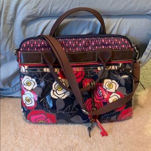 Fossil Key-Per Laptop Bag